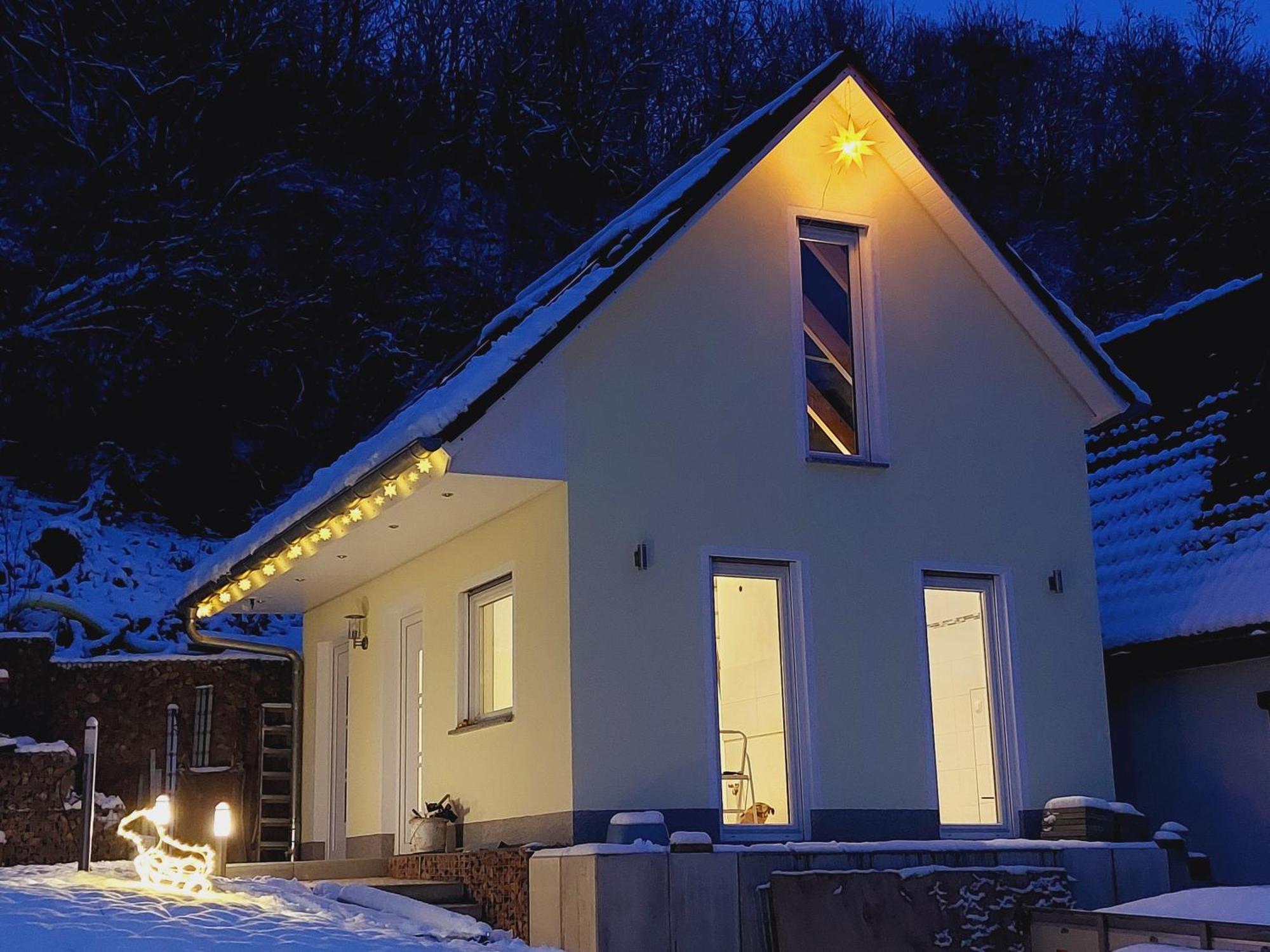 Ferienhaus Saaleblick Wettin Dış mekan fotoğraf